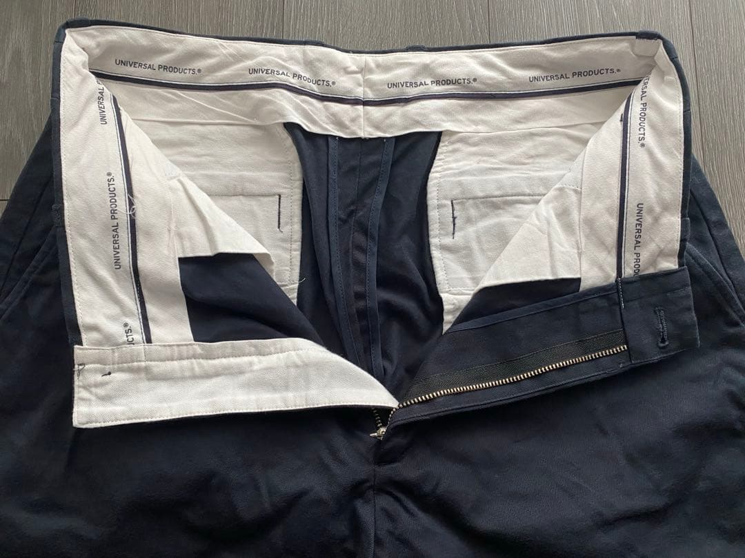 パンツ UNIVERSAL PRODUCTS NO TUCK WIDE CHINO 2