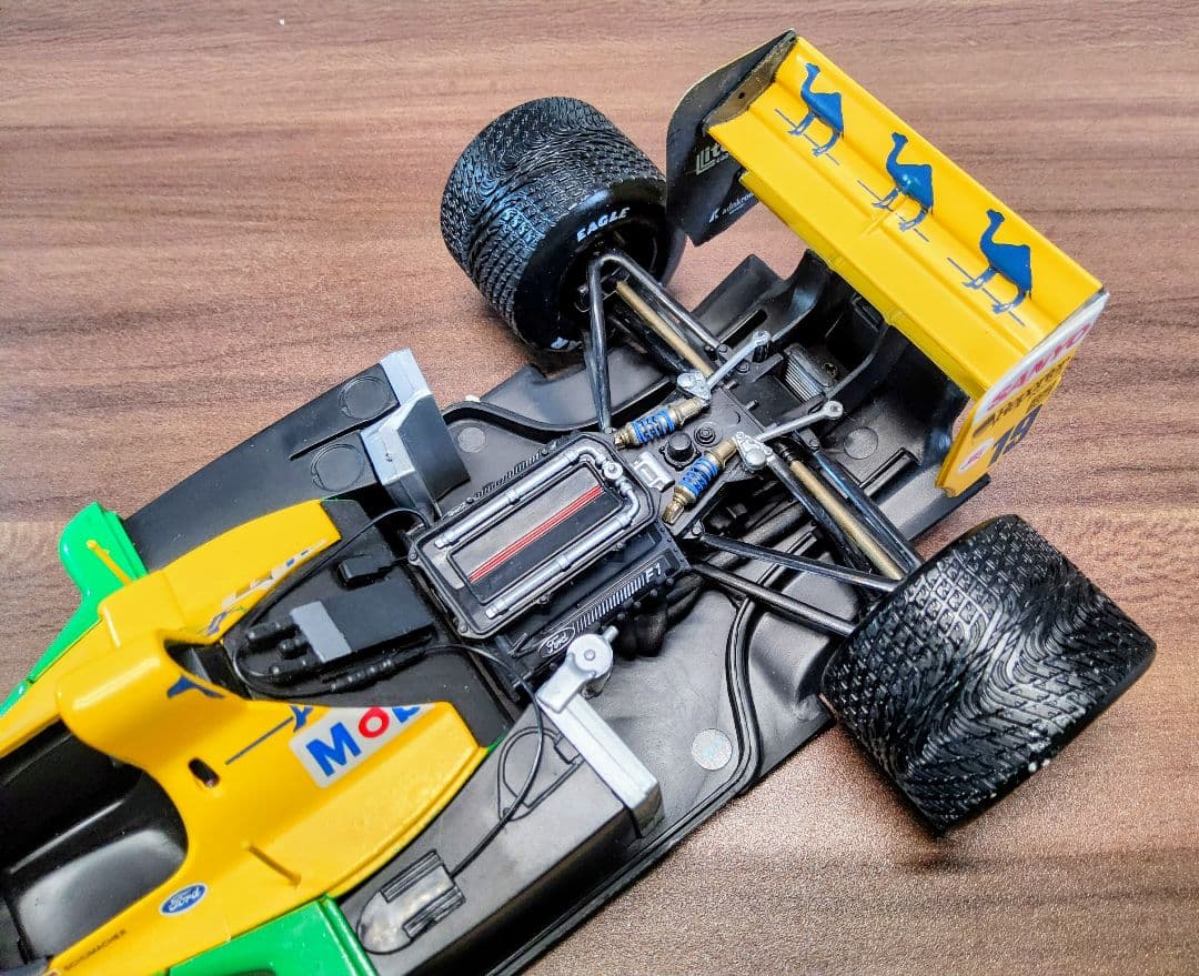 【極美品！】1/18 ミニチャンプス ベネトン フォード B192