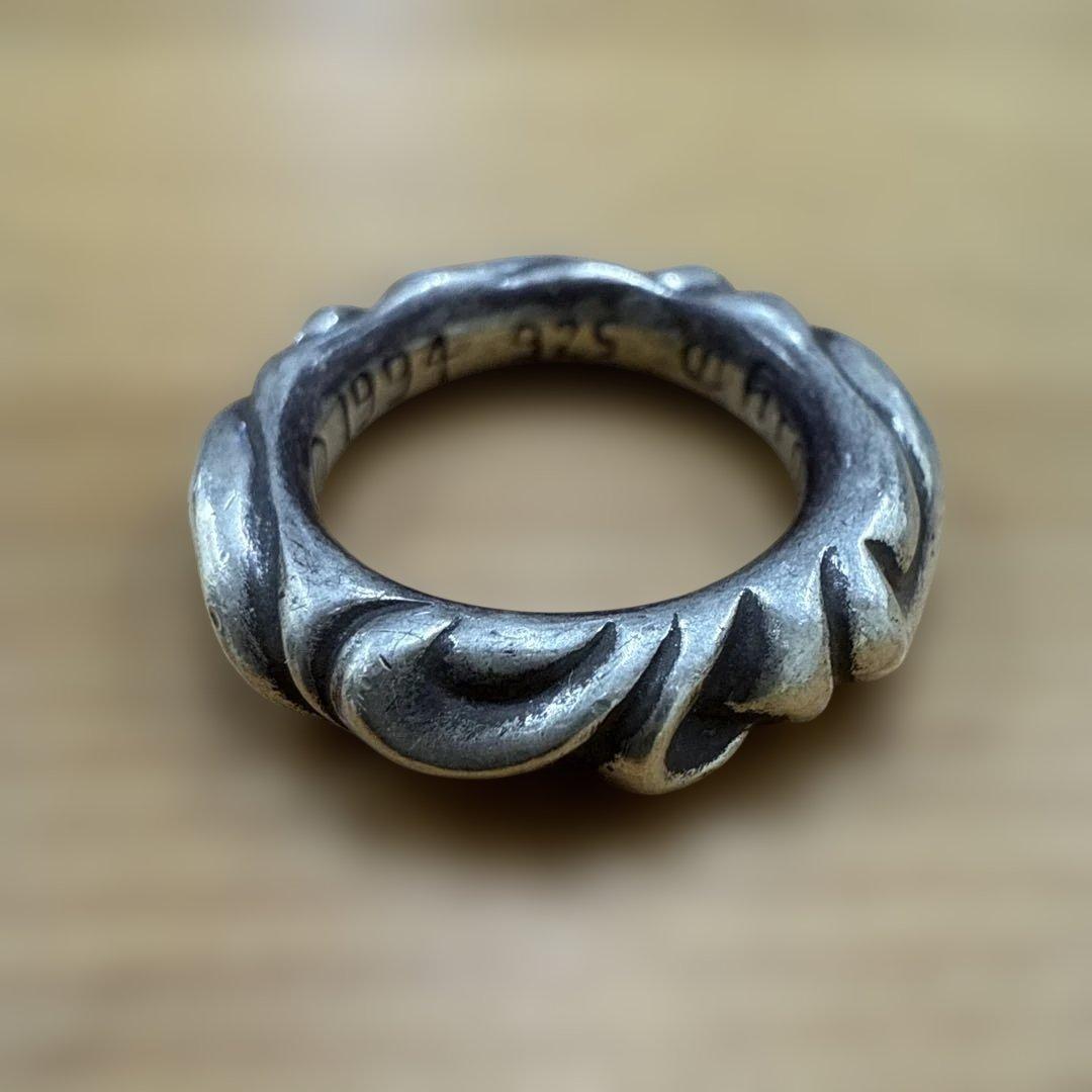 CHROME HEARTS スクロールバンドリング 925 シルバー 青山店