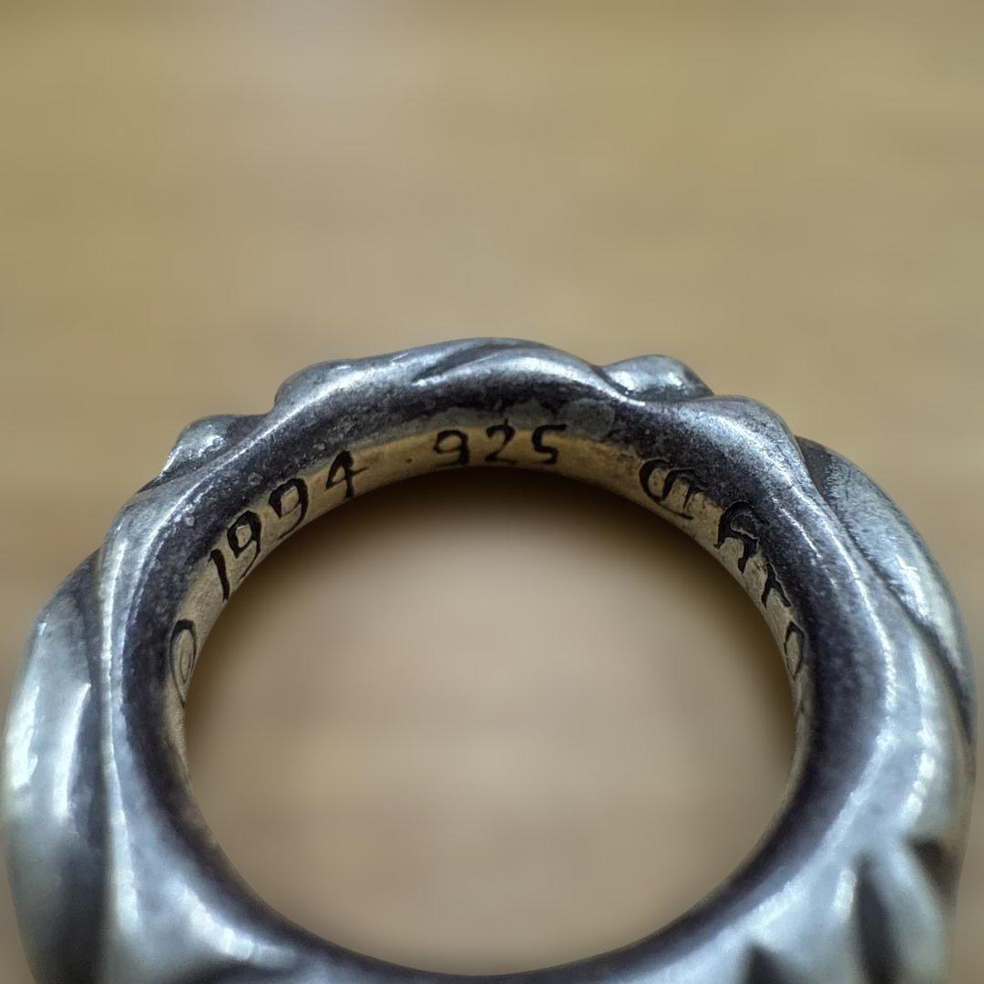 CHROME HEARTS スクロールバンドリング 925 シルバー 青山店