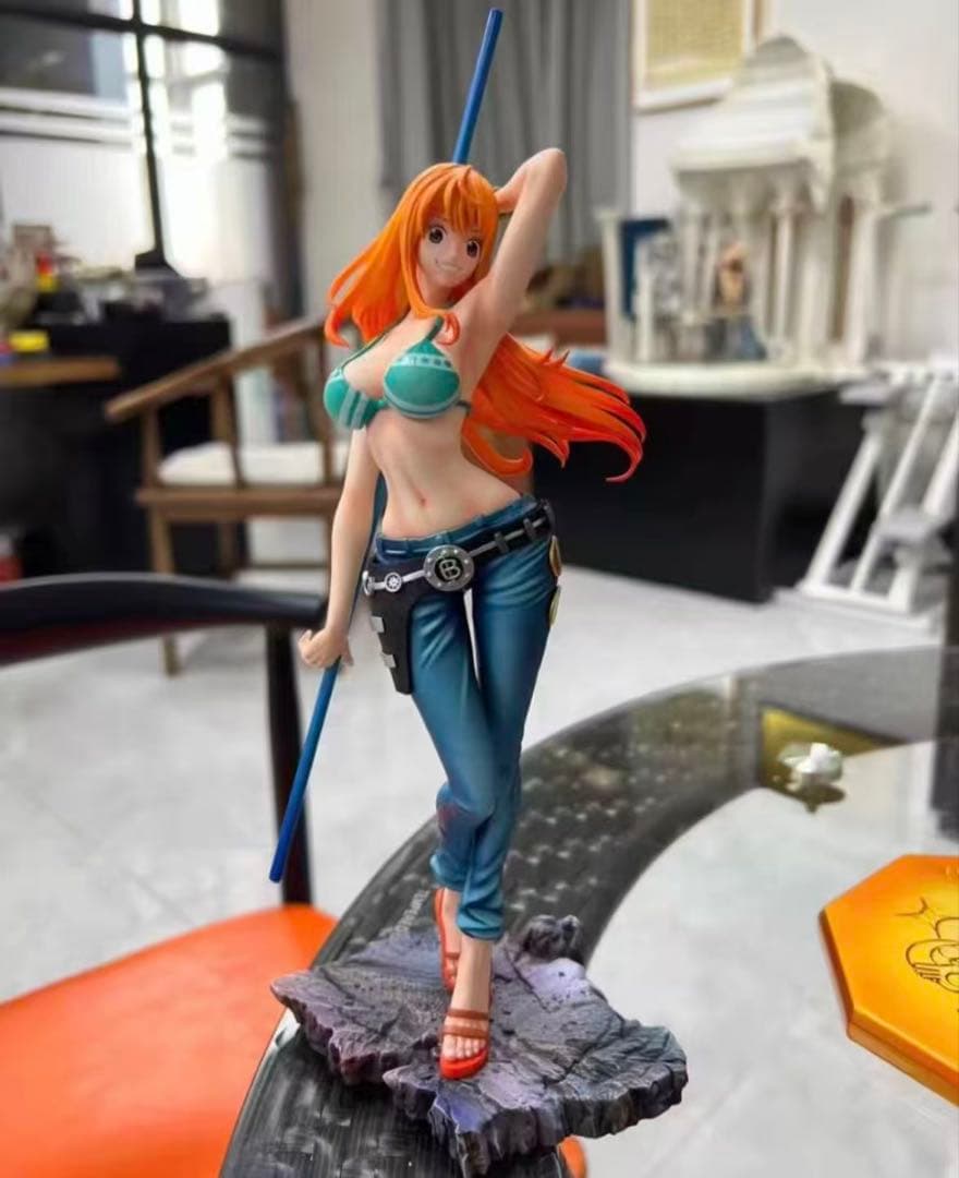 ワンピース ナミ ガレージキット ガレキ スタチューX③