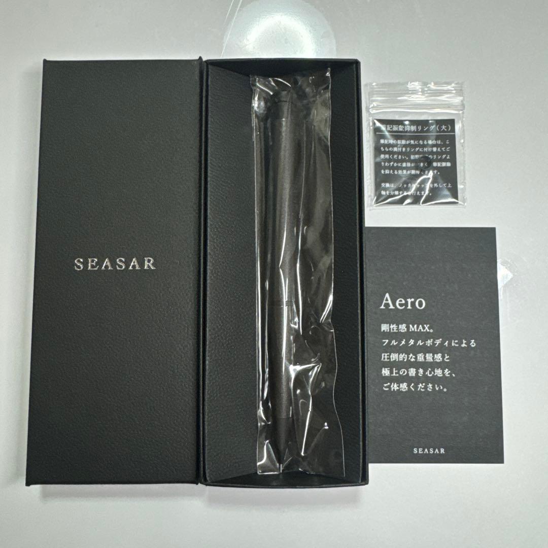 しーさー Aero 剛性感MAXシャープペン ガンメタル