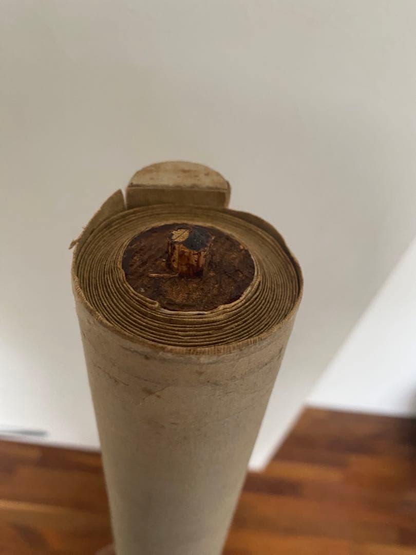 大迫力　岡本秀香　霊松ノ図　松の絵　水墨画 掛軸　日本画　大正番付作家