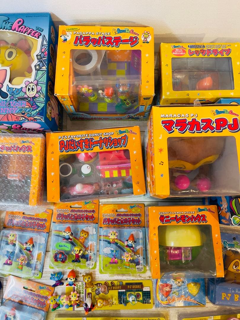 パラッパラッパー ぬいぐるみ・フィギュアセット25点