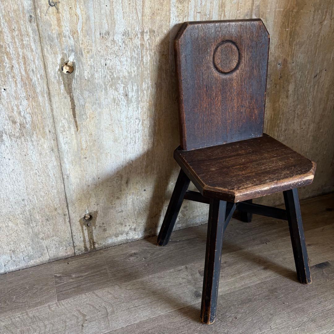 ヴィンテージ　レトロ　ミニチェア　スツール　花台