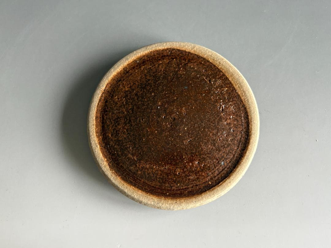 瑞穂釜　楽斎作　結び紫　箪瓢形　水指　尋牛斎書付　茶道具　表千家