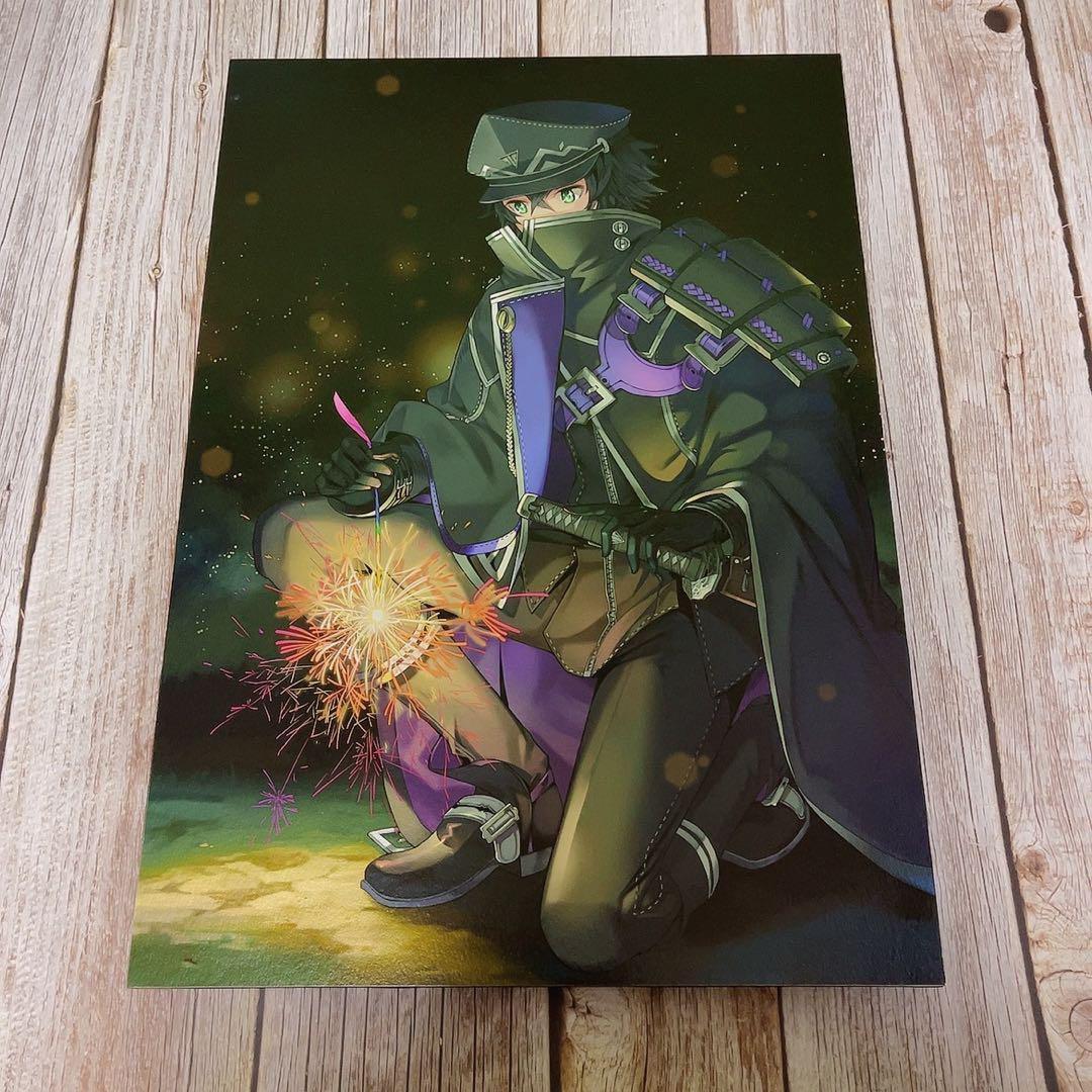 刀剣乱舞 水心子正秀 都結び A3複製原画