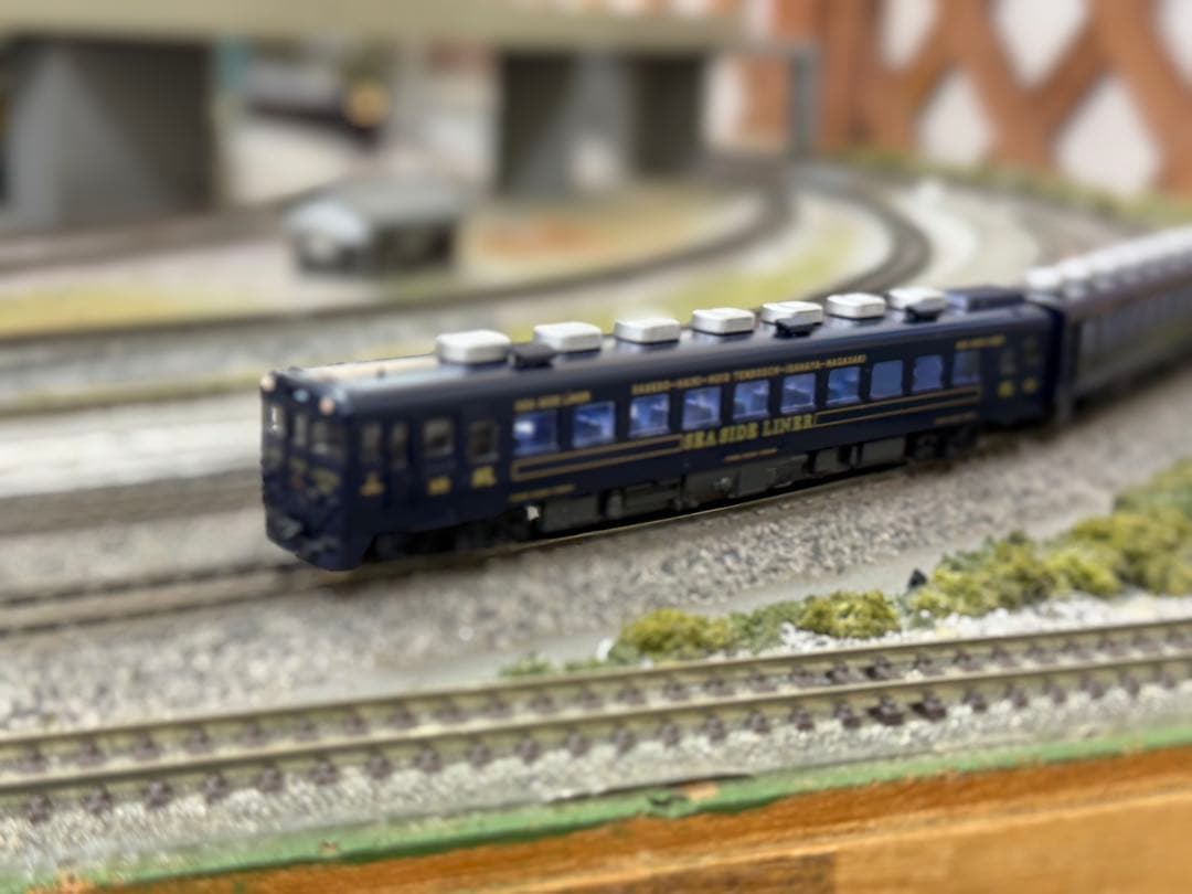 【室内灯有】TOMIX 98072キハ58系快速シーサイドライナー紺色2両セット