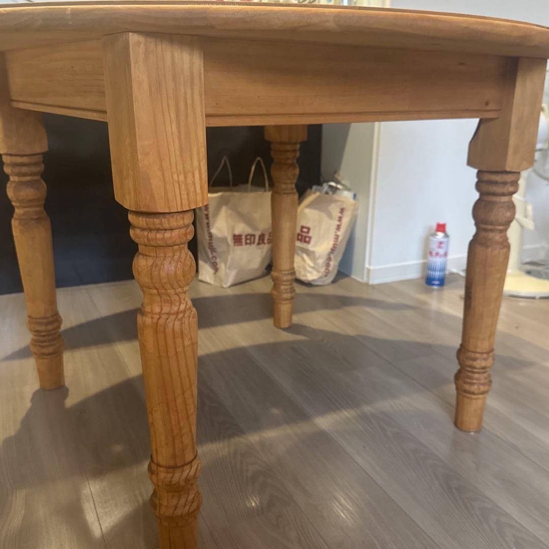 L*y様 【カントリー風】ダイニングテーブル　ラウンド　円　丸テーブル【パイン風