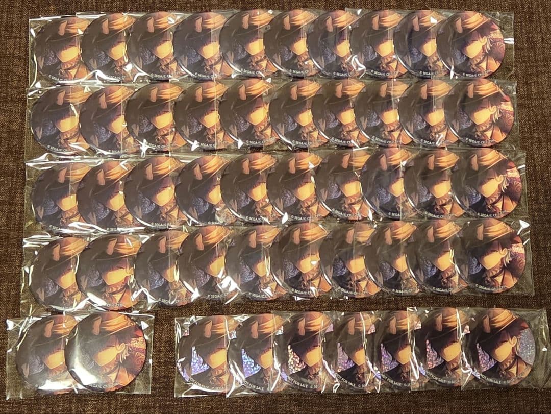 神代類 黒百合 グリッター缶バッジ 5B