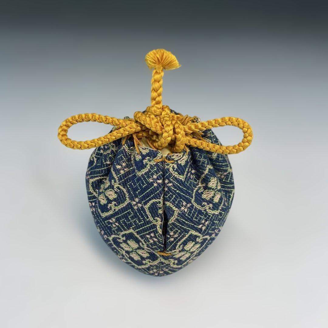 【茶道具】膳所焼　茶入（共箱）送料込