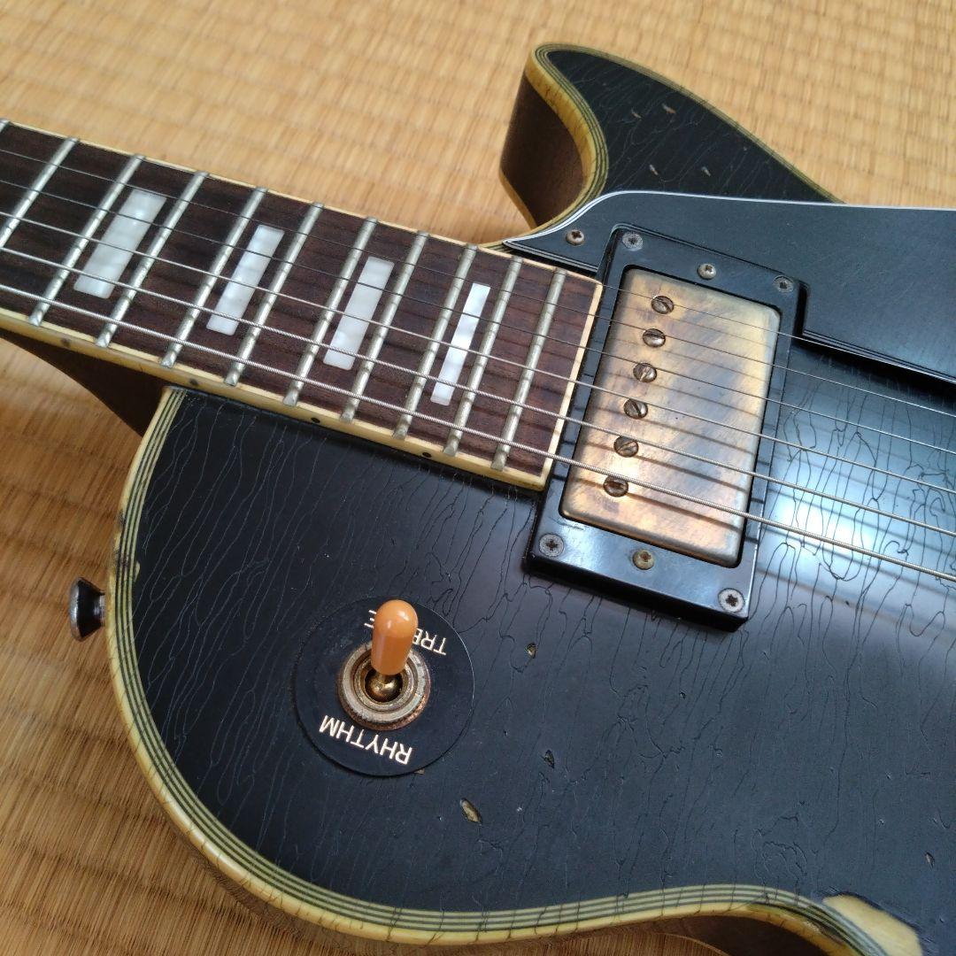 価格交渉ご自由に!レスポール　ギター　レリック　BLACK　カスタム
