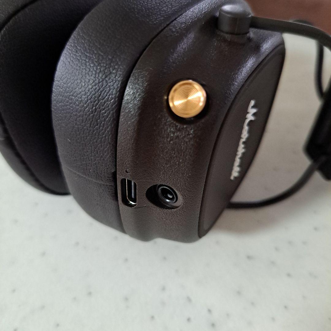 Marshall ワイヤレスヘッドフォン ブラック