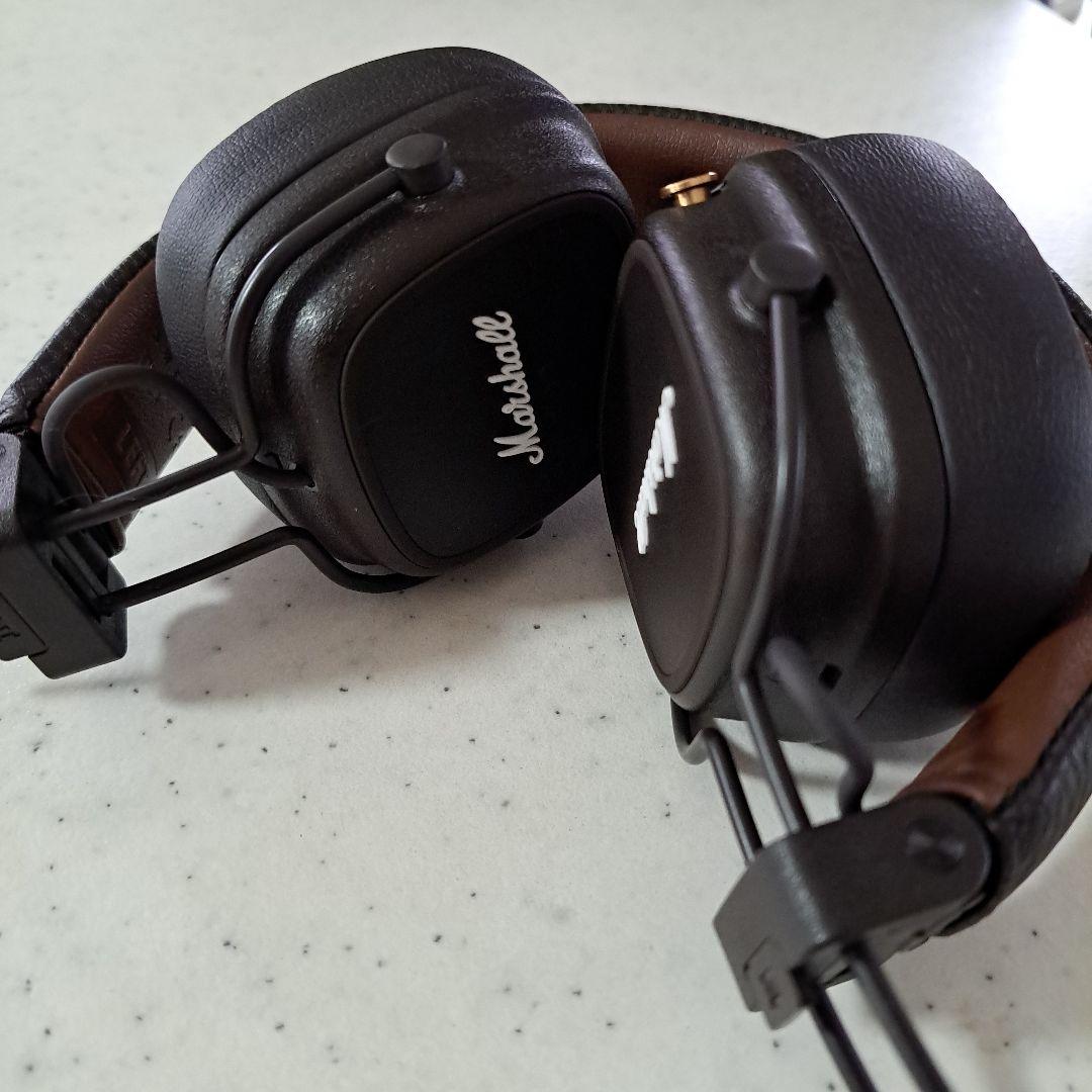 Marshall ワイヤレスヘッドフォン ブラック