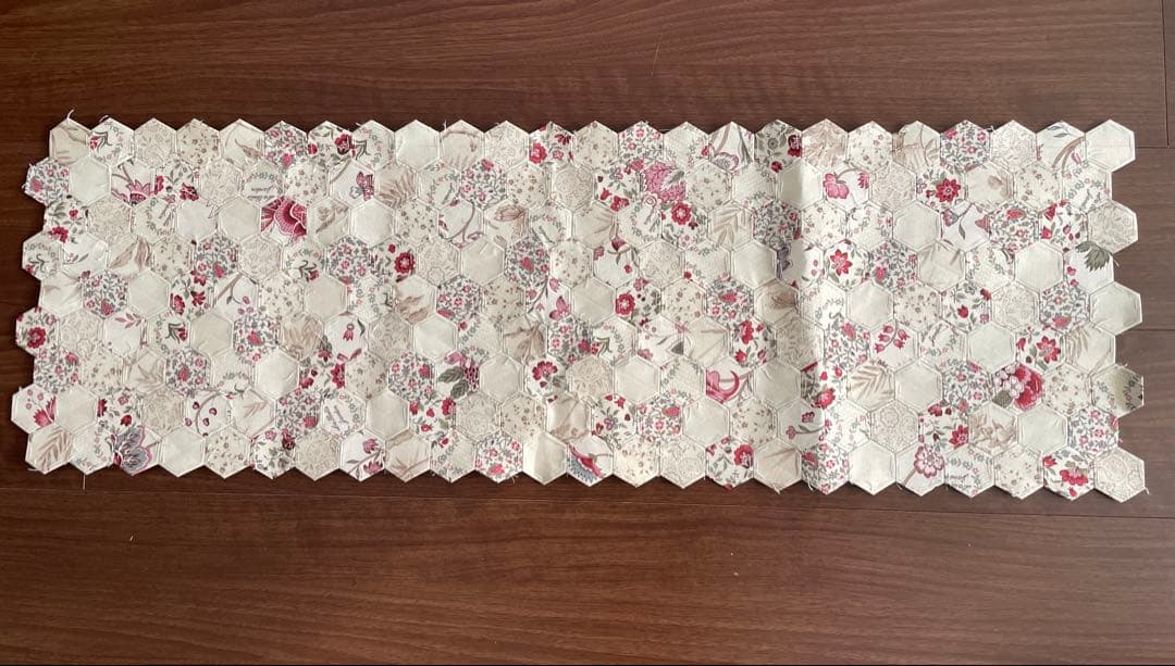 (473)こうの早苗のパッチワークキルト講座 製作途中