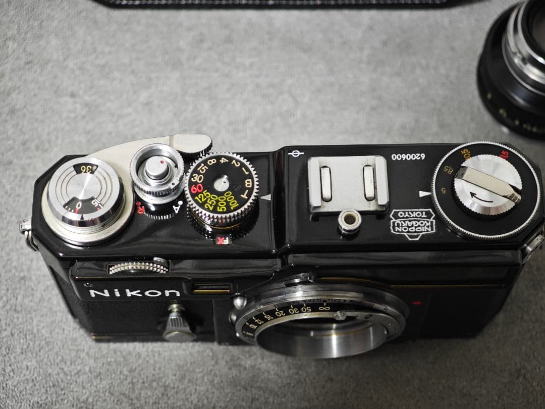 Nikon SP 布幕モデル 後塗りピアノブラック