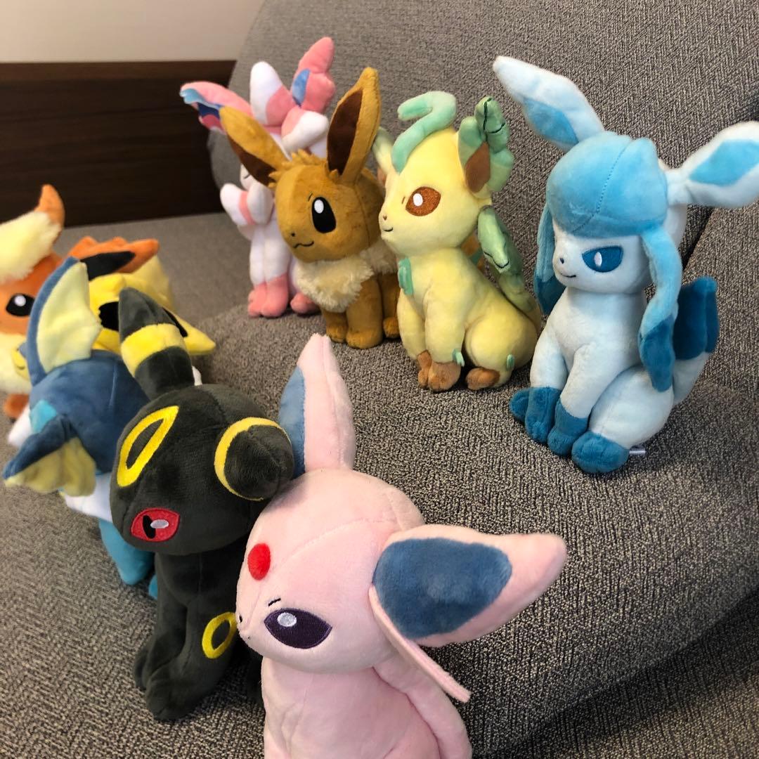 ポケモンイーブイ・ブイズぬいぐるみ9種セット