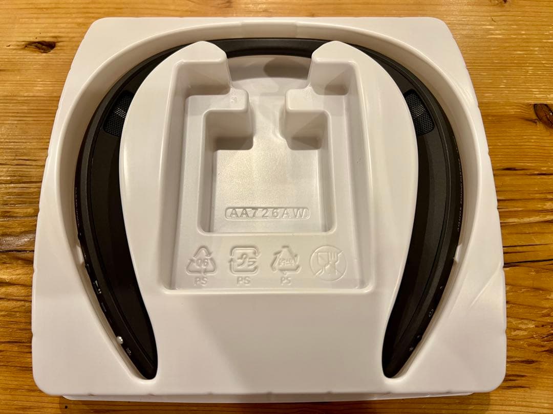 SHARP AN-SS3 ブラック ネックスピーカー AQUOS シャープ