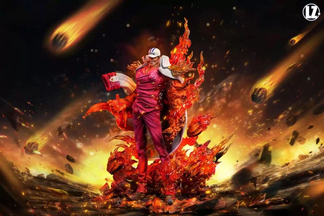 ワンピース POP 海軍 赤犬 フィギュア ガレージキット