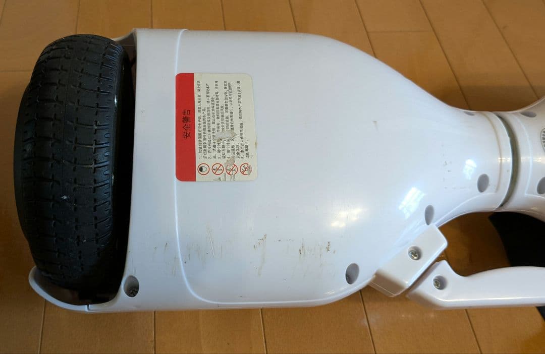 バッテリー新品 ホワイト バランススクーター　ミニセグウェイ