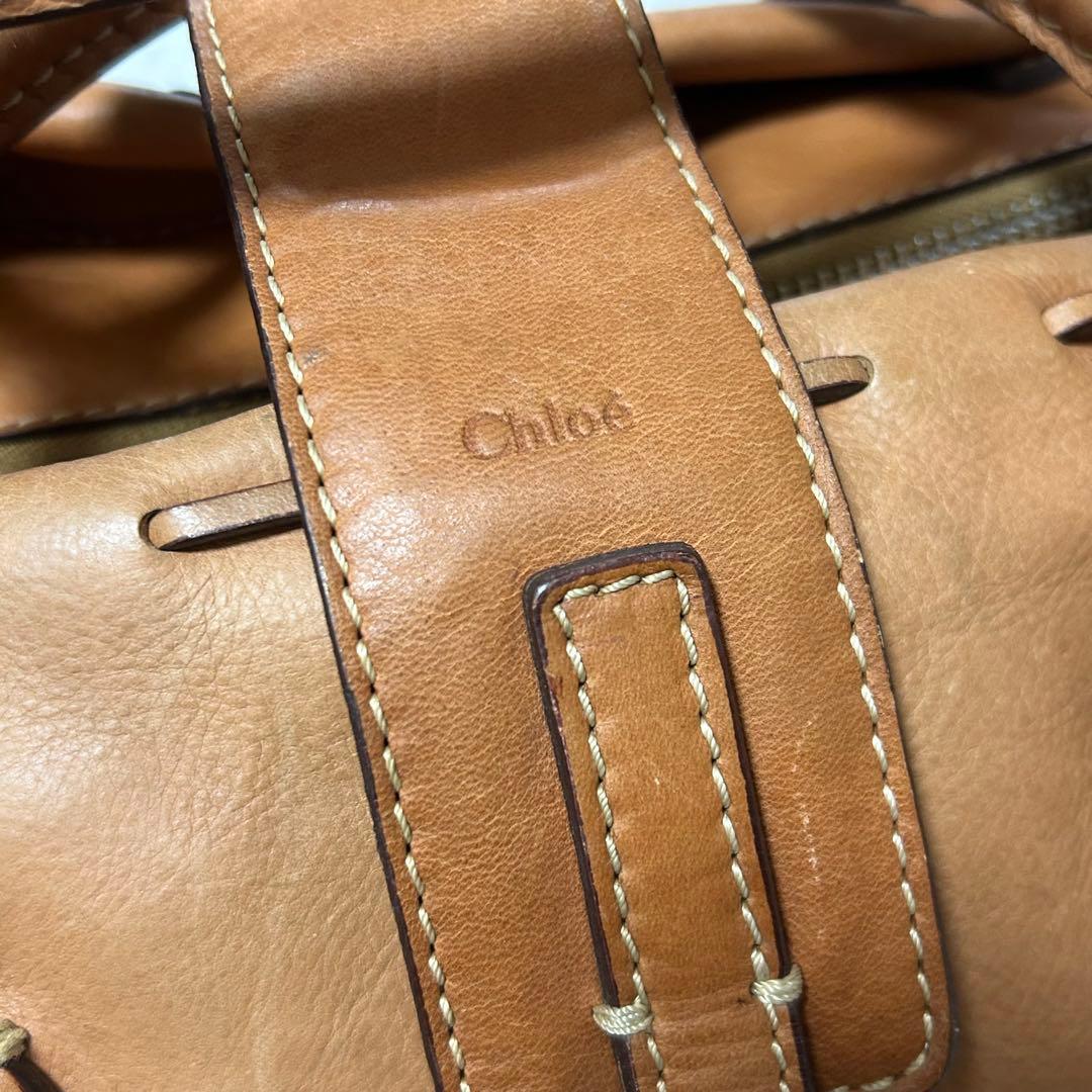 GOODY JAPAN専用　Chloe ハンドバッグ　レザー　ブラウン