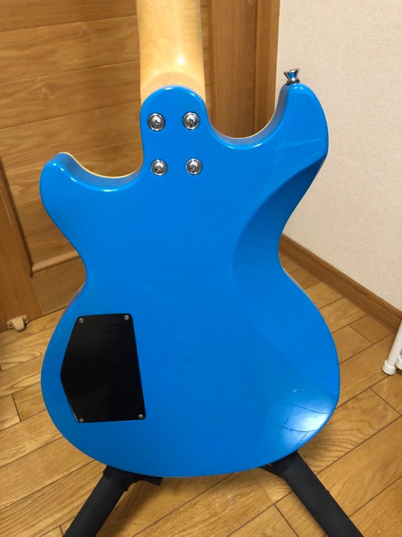 Disney エレキギター 青/黒