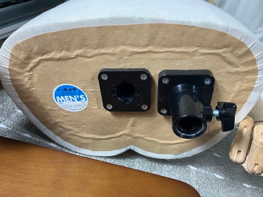 希少　東京キイヤ メンズトルソー マネキン 木製可動アーム付