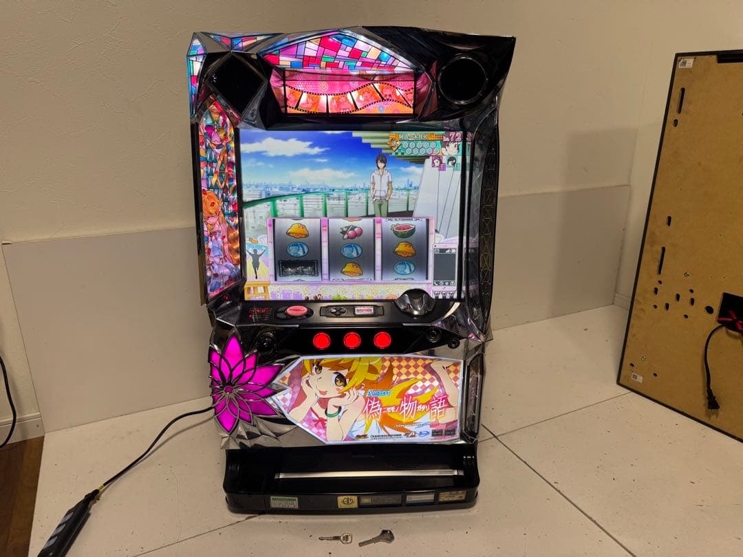 パチスロ 実機 A-SLOT 偽物語 ニセモノガタリ