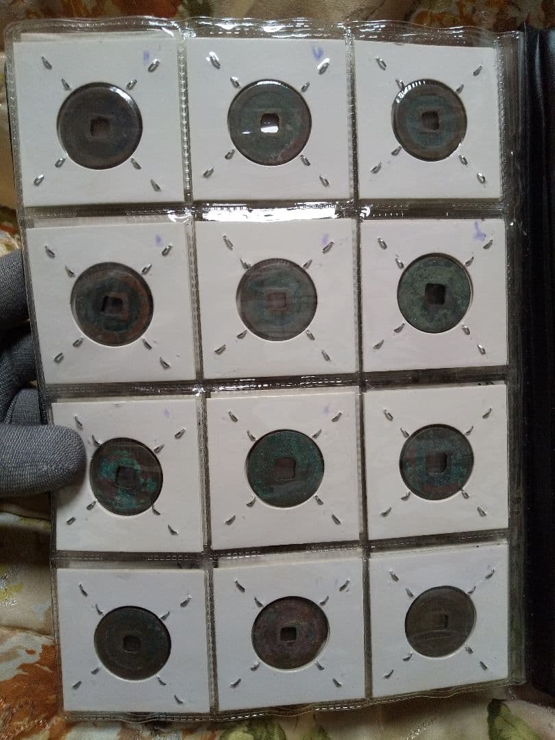 中国古銭　中国穴銭　中国銅銭　北宋銅銭　渡来銭　１０８枚セット