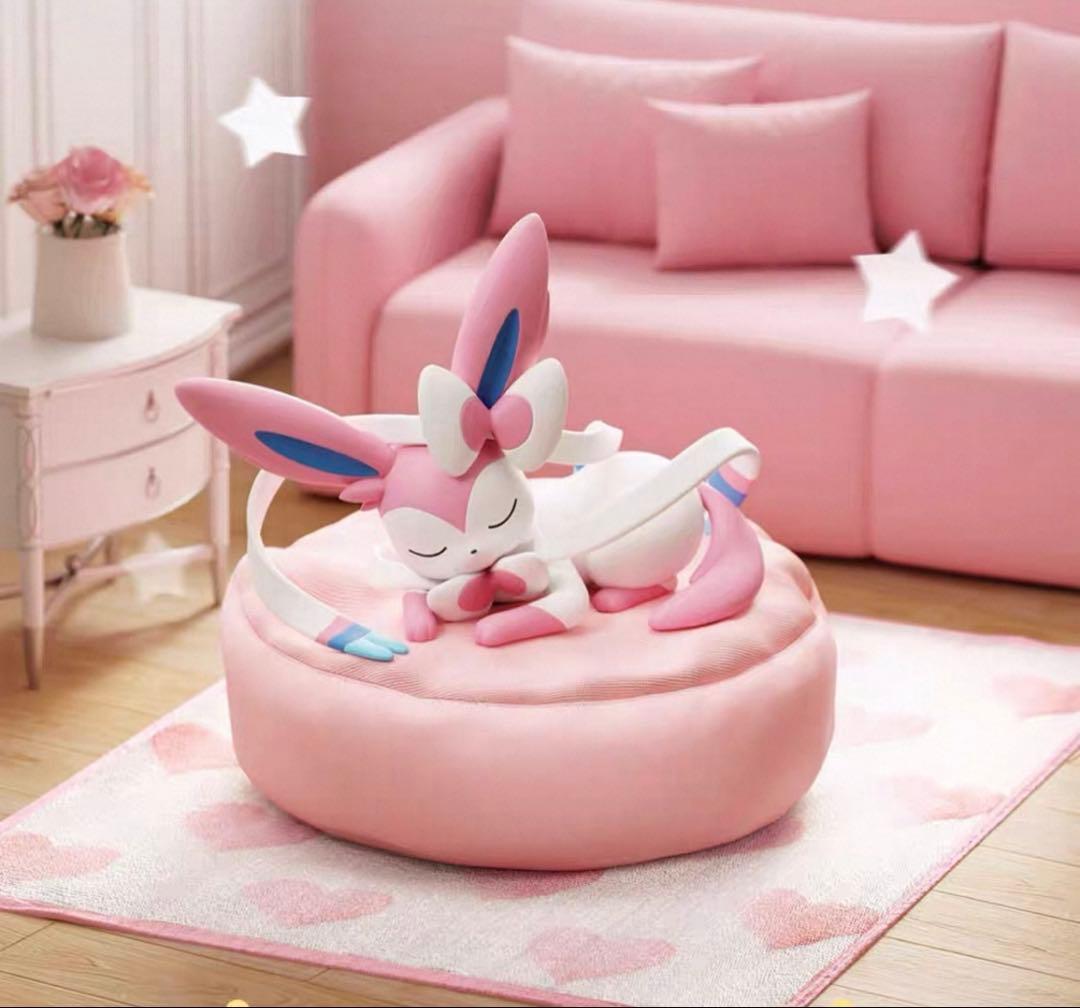 新品未開封品 ポケモン公式 ブイズ すやすやフィギュア 9種コンプリートセット