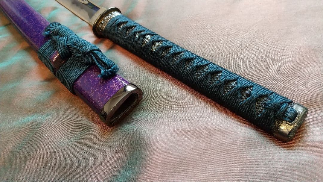 【鶴姫一文字】模造刀 喰出し鍔 鐺 模擬刀 拵え 日本刀 上杉謙信 sword