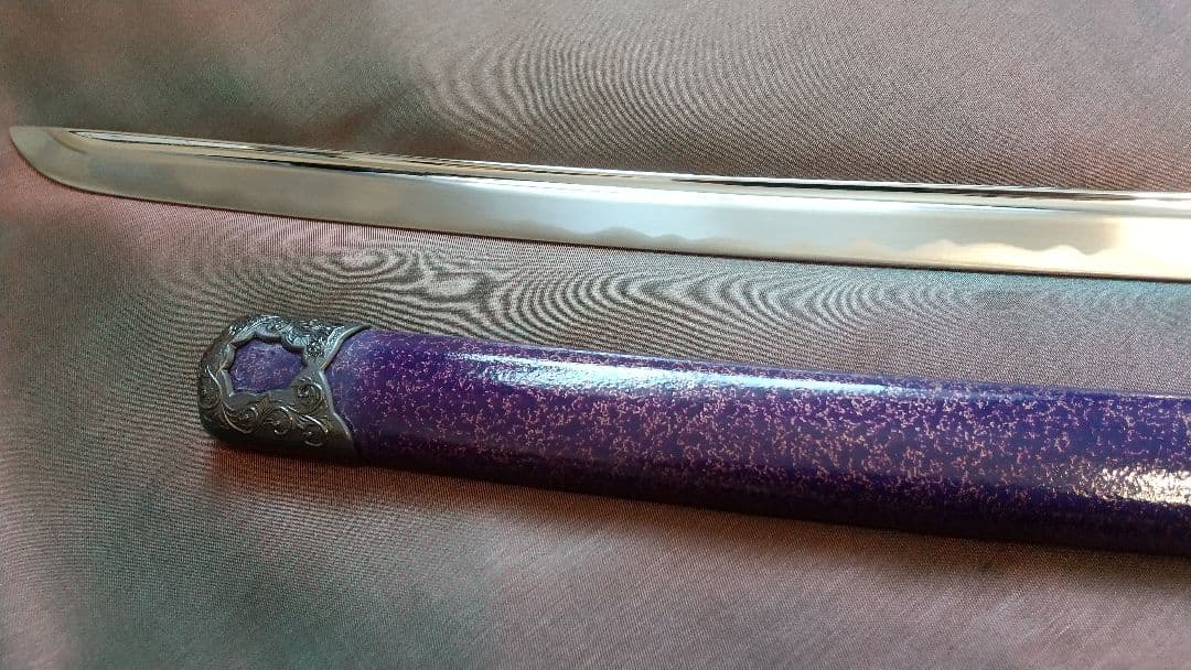 【鶴姫一文字】模造刀 喰出し鍔 鐺 模擬刀 拵え 日本刀 上杉謙信 sword