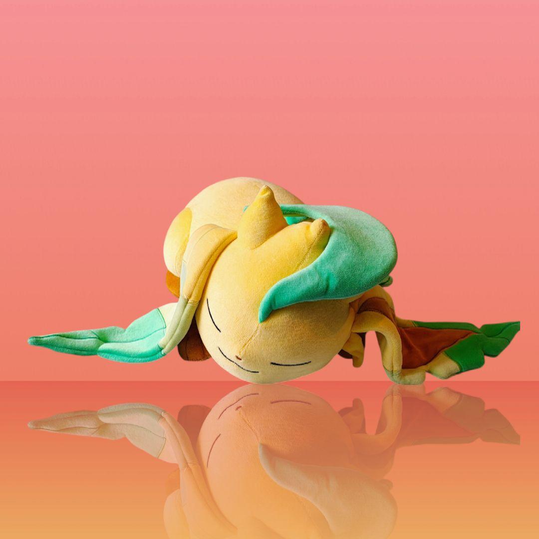 すやすやリーフィア BIGぬいぐるみ ポケモンセンター限定 入手困難品