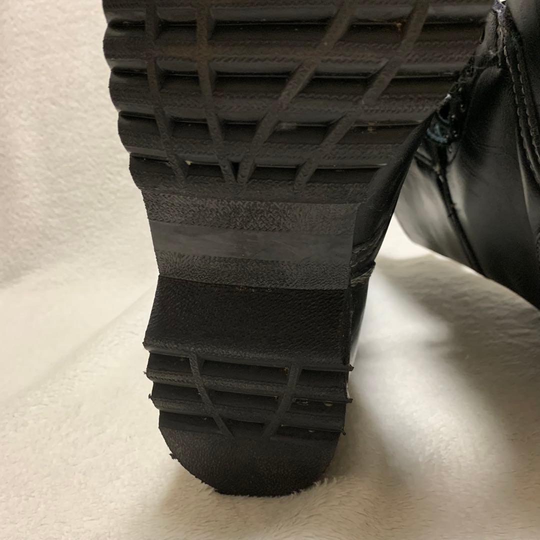 【チェコスロバキア軍】コンバットブーツ　ミリタリー　レースアップ　サイドベルト