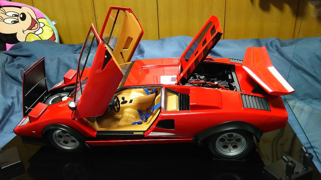 ディアゴスティーニの ランボルギーニLP500S 1/8ダイキャストモデル