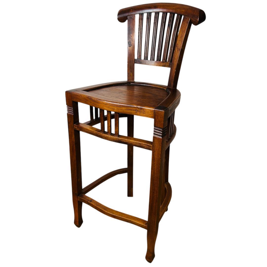 【受注生産品】najam ナジャム カウンターチェア「0141」木製