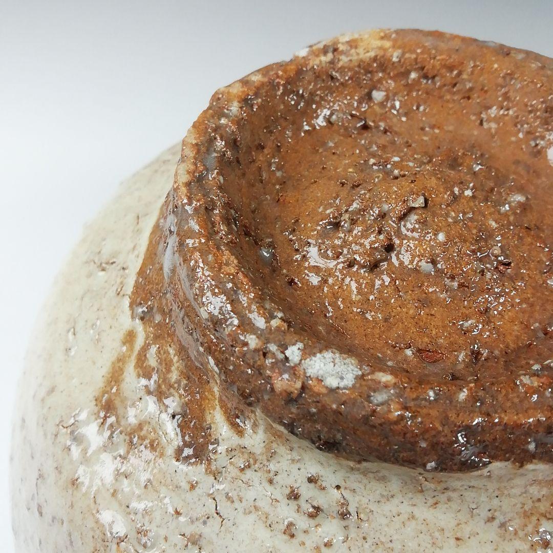 Ｔ６３０　茶碗　『萩茶碗』『天寵窯　七代　兼田三左衛門 造』共箱　抹茶碗　茶道具