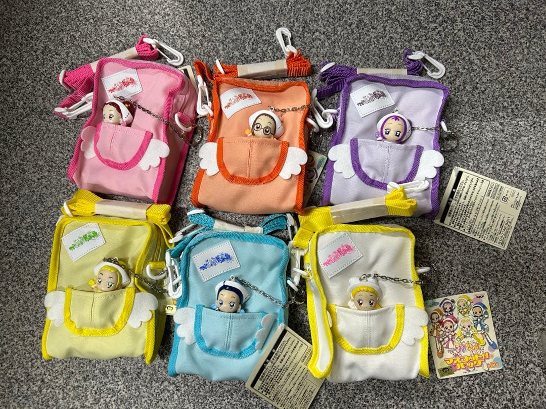 平成レトロ❗レア❗おジャ魔女どれみ ドッカ〜ン！ マスコット付バッグ　全6種