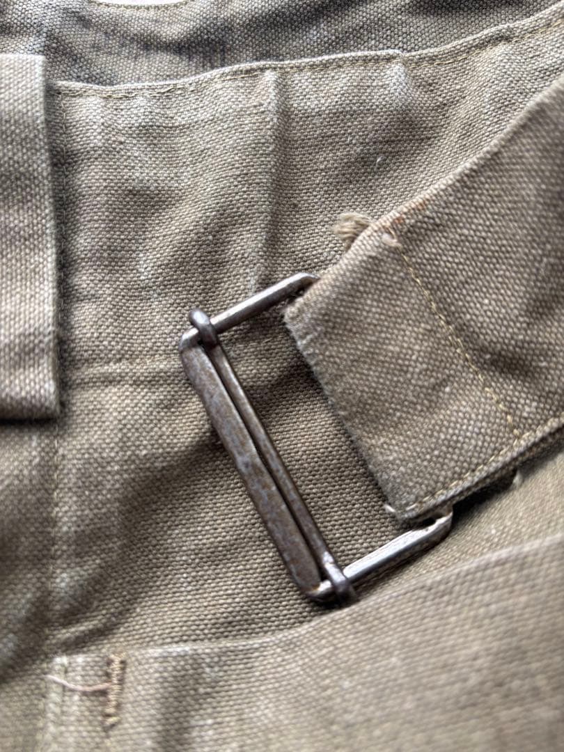 で*ぶ様 年明け特別出品　フランス軍　モーターサイクルパンツ　前期