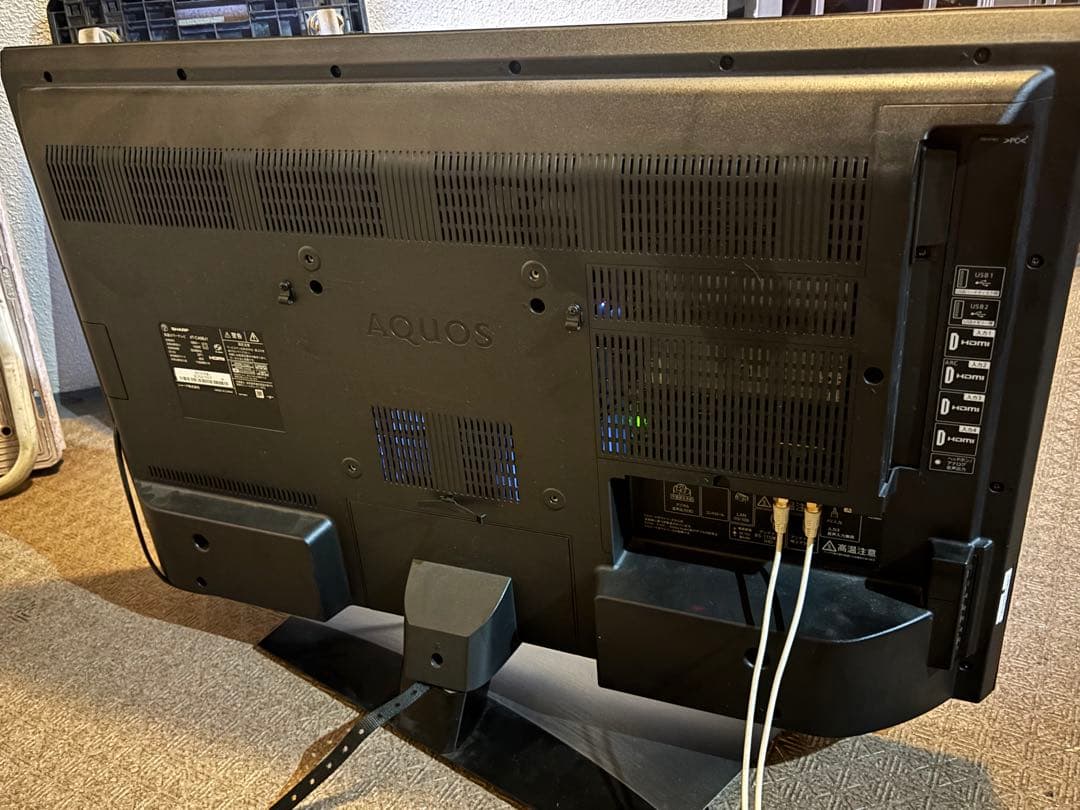 シャープ 40V型 4K液晶テレビ AQUOS 4T-C40BJ1 動画アプリ○