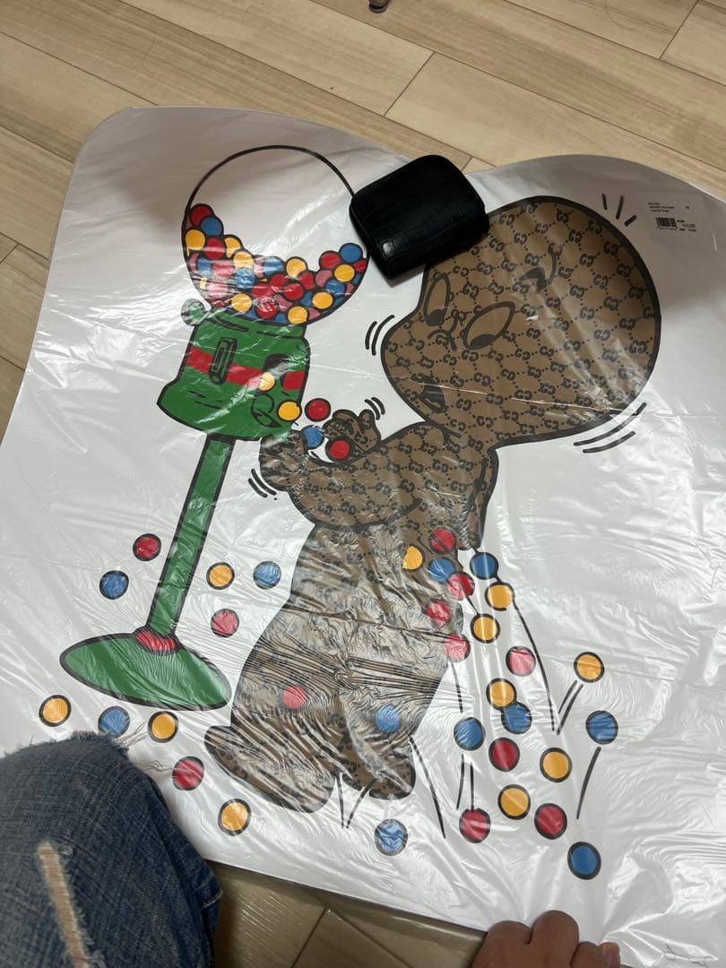 サイン入りGUCCIGHOST / Trevor Andrew シルクスクリーン