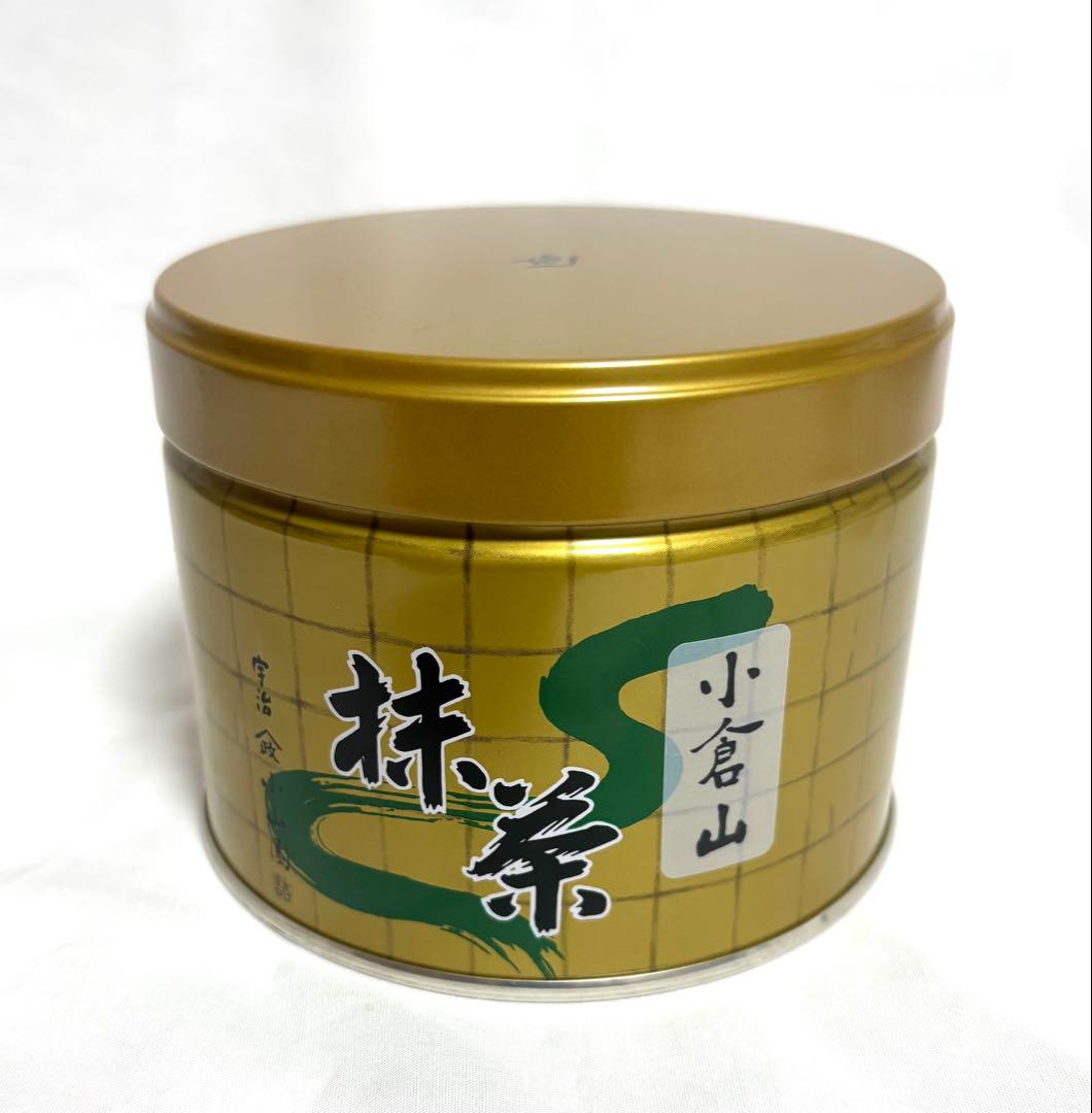 山政小山園　小倉山 抹茶 150g 1缶