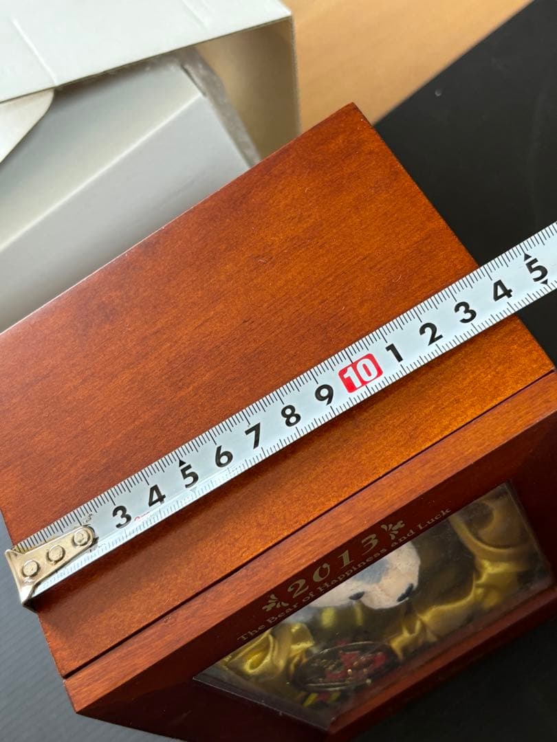 超激レア❣️未使用保管❣️ダッフィー30周年記念 木箱入りぬいぐるみ 元箱あり