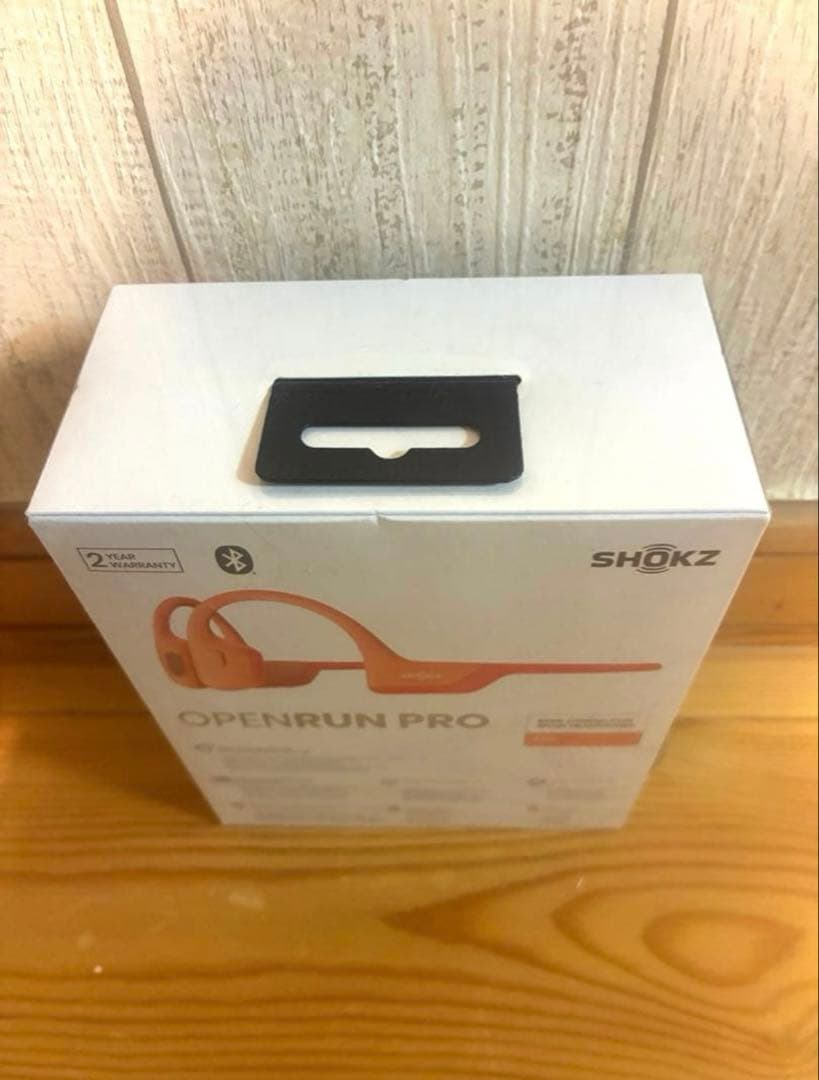新品　SHOKZ OPENRUN PRO 骨伝導イヤホン　ピンク　保証書付属