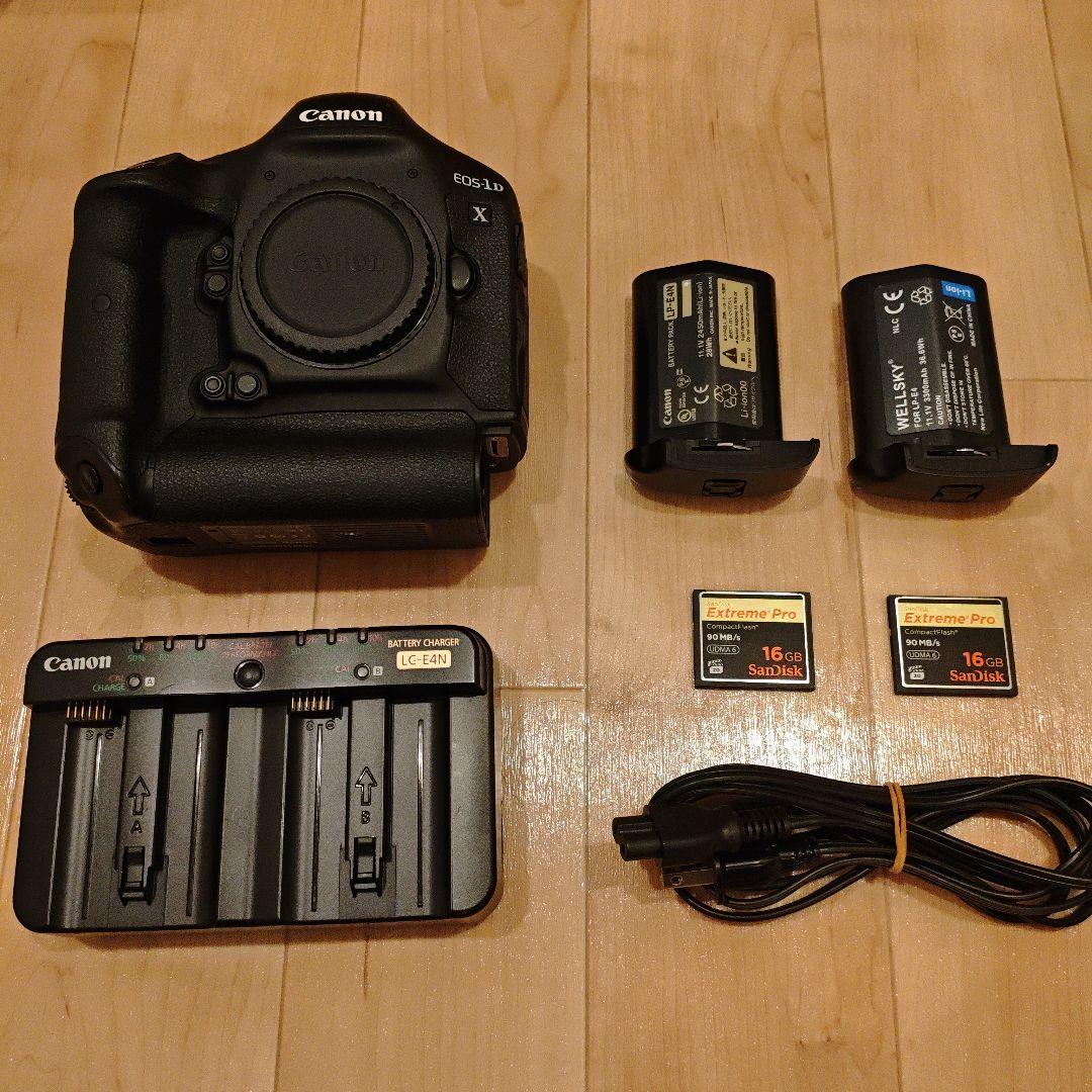 Canon EOS-1D X 本体 バッテリーCFカード2個付
