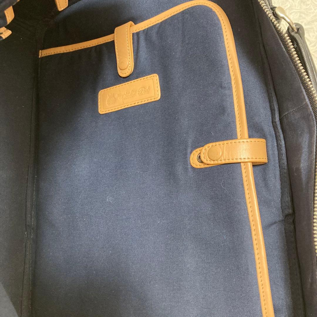 PID✨2way ブリーフケース　リュック　チャーム　ロゴプレート　A4 PC