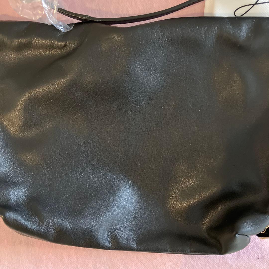 【gemeil ジェムイル】ワンハンドルミニショルダーバッグ ブラック　斜め掛け