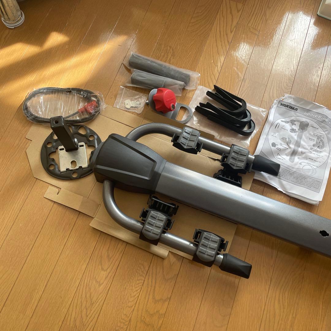 YAKIMA スペアライド　2台積載　背面スペアタイヤ部取付バイクラック