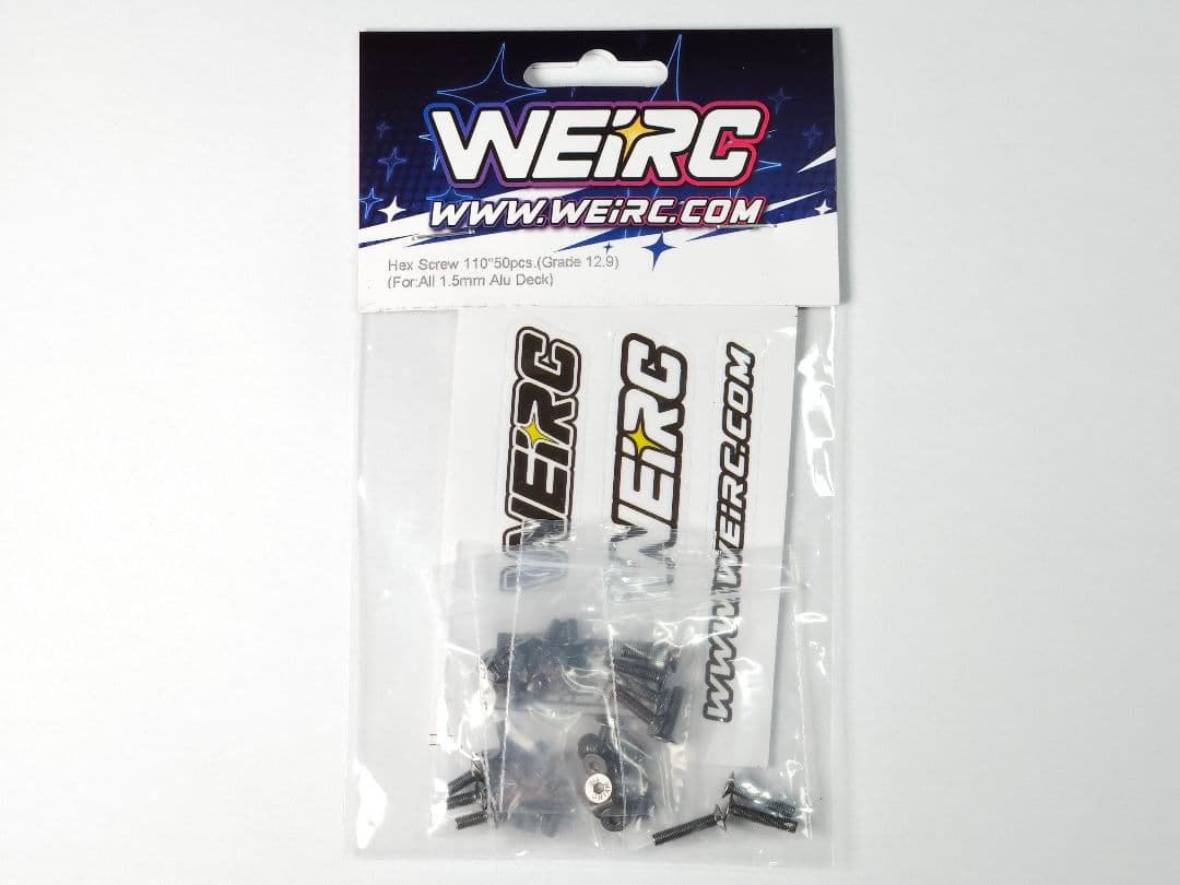 WEiRC Axon TC10/3 (4) 1.5mmアルミシャーシ+専用ビス