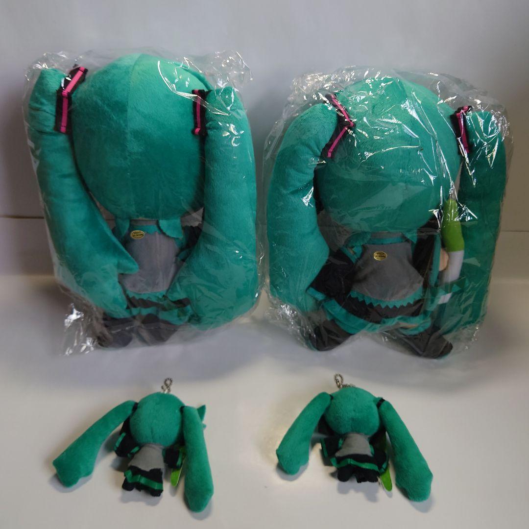 初音ミク ぬいぐるみ 大小 各2種 セット ★未使用極美品★？希少種？★
